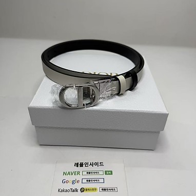 [DIOR] 디올 리버서블 벨트 실사