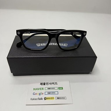 [CHROME HEARTS] 크롬하츠 콕스어커 925 안경 실사