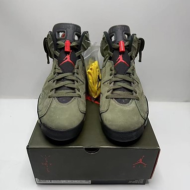 [AIR JORDAN] 에어조던6 칵터스 잭 트래비스 스캇 CN1084-200 남성용 (OG공장) 실사