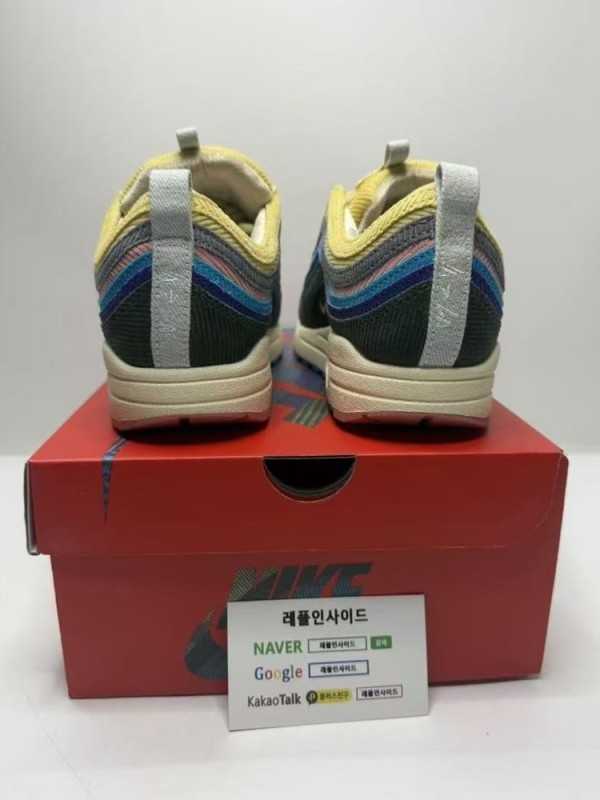 레플리카 명품 [NIKE] 나이키 에어맥스 1/97 X 션우더스푼 AJ4219-400 남녀공용 - 디테일 실사 4