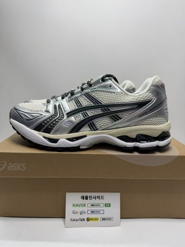 레플리카 명품 [ASICS] KITH x 젤 카야노 14 크림 스카라브 1203A566-100 남성용 (ZH공장) - 옆면 실사 2