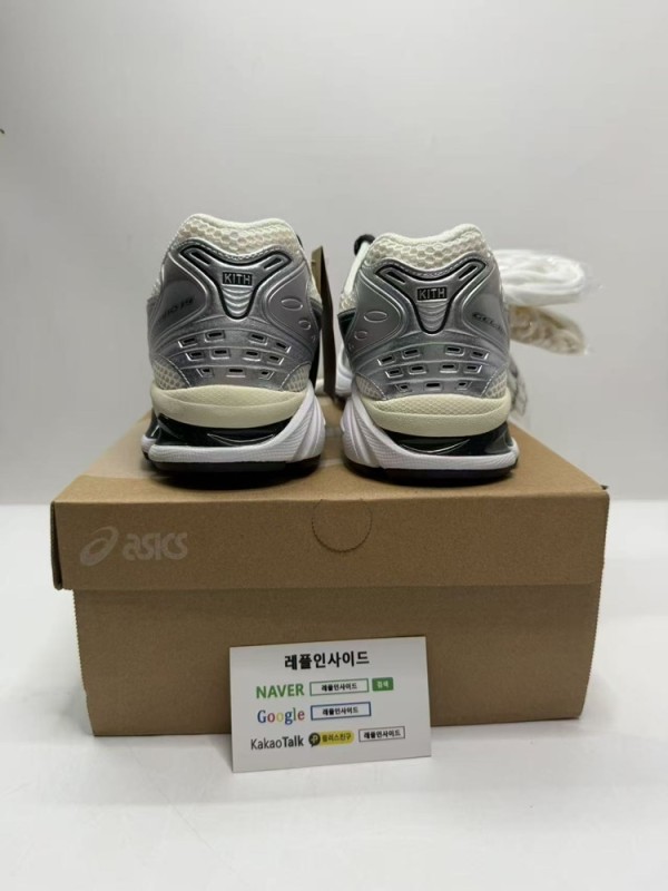 레플리카 명품 [ASICS] KITH x 젤 카야노 14 크림 스카라브 1203A566-100 남성용 (ZH공장) - 로고 실사 5