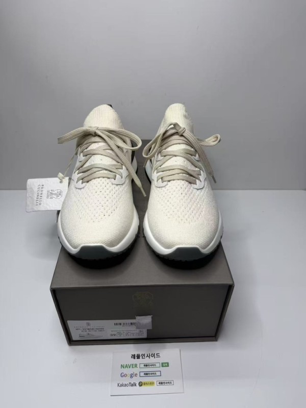 레플리카 명품 [Brunello Cucinelli] 브루넬로 쿠치넬리 스니커즈 남성용 실사 디테일! - 앞면 실사 1