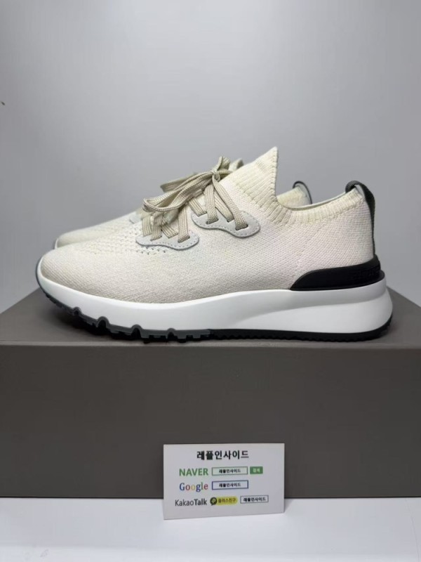 레플리카 명품 [Brunello Cucinelli] 브루넬로 쿠치넬리 스니커즈 남성용 실사 디테일! - 옆면 실사 2