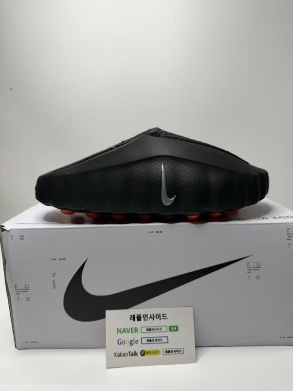 레플리카 명품 [NIKE] 나이키 마인드 001 블랙 하이퍼 크림슨 HQ4309-001 남녀공용 디테일 실사! - 뒷면 실사 3