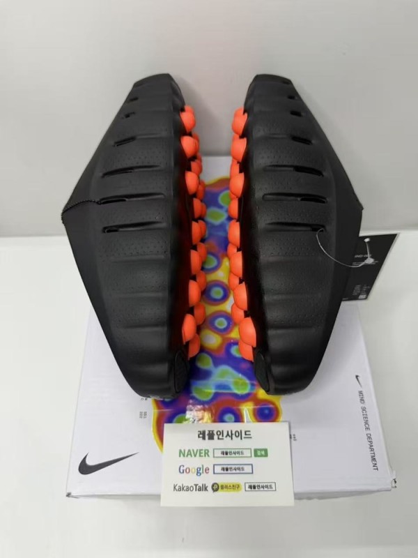 레플리카 명품 [NIKE] 나이키 마인드 001 블랙 하이퍼 크림슨 HQ4309-001 남녀공용 디테일 실사! - 소재 실사 6