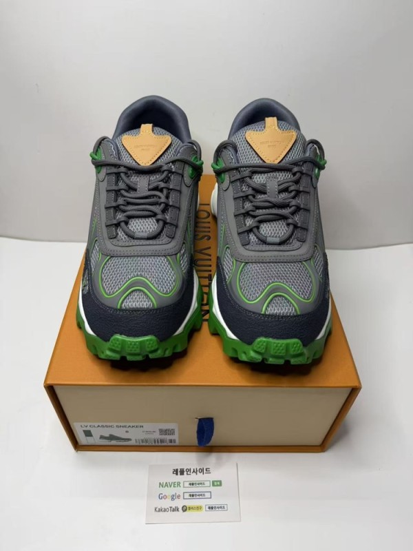 레플리카 명품 [LOUIS VUITTON] 루이비통 LV 서밋 스니커즈 남성용 디테일 실사! - 앞면 실사 1