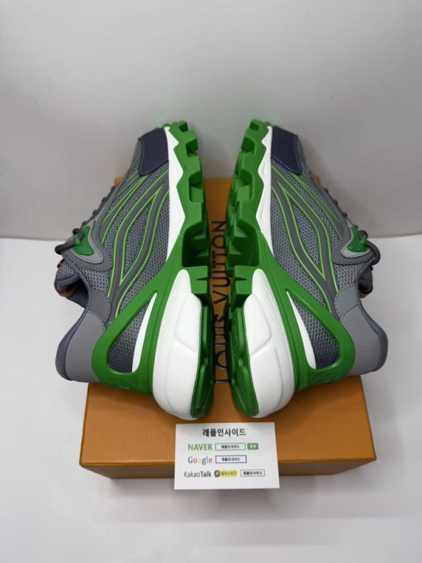 레플리카 명품 [LOUIS VUITTON] 루이비통 LV 서밋 스니커즈 남성용 디테일 실사! - 소재 실사 6