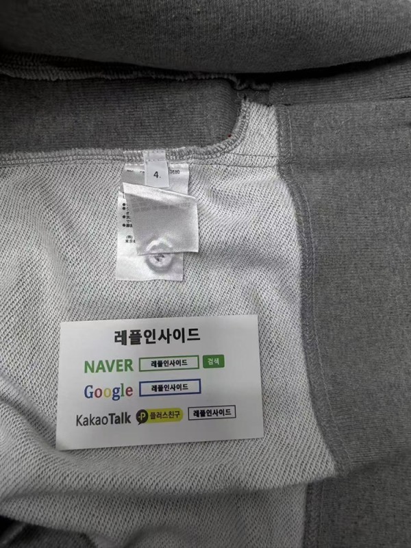 레플리카 명품 [Thom Browne] 톰브라운 포바 클래식 퓨어 코튼 라운드넥 맨투맨 실사 디테일! - 소재 실사 6