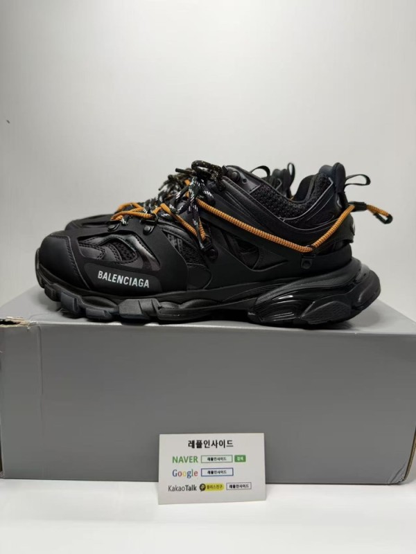 레플리카 명품 [BALENCIAGA] 발렌시아가 트랙 트레일 레이스 블랙 남녀공용 디테일 실사! - 옆면 실사 2