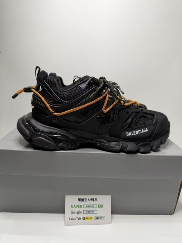 레플리카 명품 [BALENCIAGA] 발렌시아가 트랙 트레일 레이스 블랙 남녀공용 디테일 실사! - 뒷면 실사 3