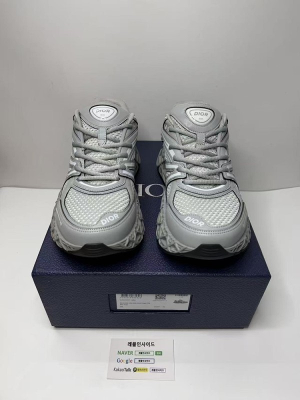 레플리카 명품 [DIOR] 디올 B35 NXXT 스니커즈 남성용 디테일 실사! - 앞면 실사 1