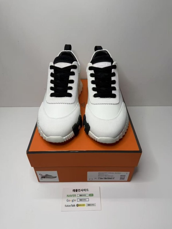 레플리카 명품 [HERMES] 에르메스 바운싱 스니커즈 남성용 실사 디테일! - 앞면 실사 1