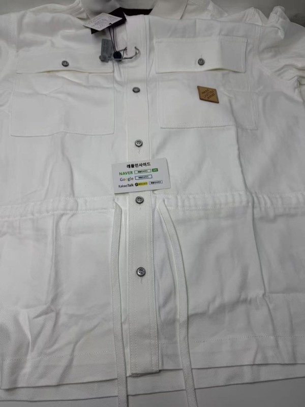 레플리카 명품 [LOUIS VUITTON] 루이비통 시그니처 자카드 오버셔츠 남성용 디테일 실사! - 뒷면 실사 3