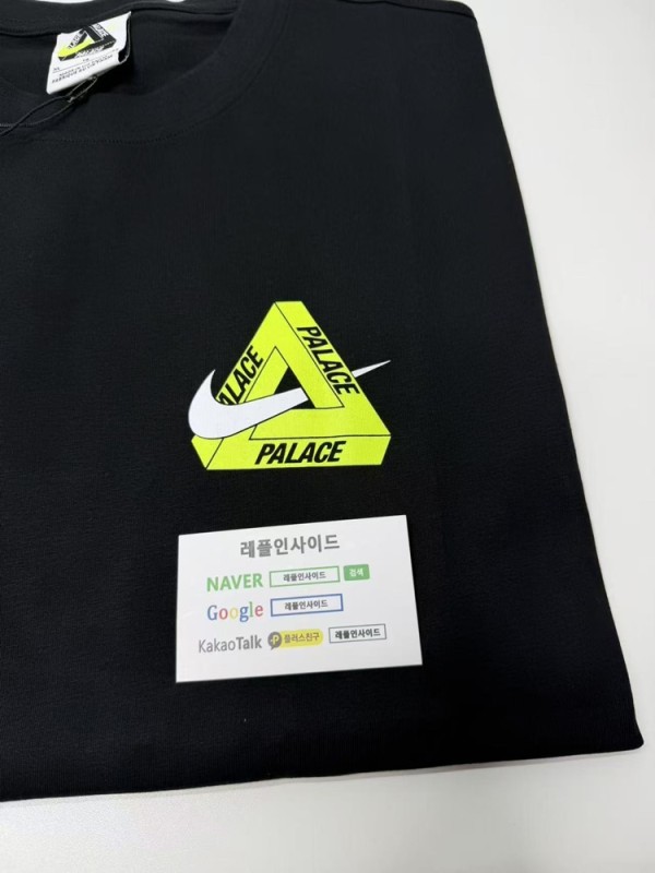 레플리카 명품 [NIKE] 팔라스 x 나이키 트라이 스우시 티셔츠 블랙 / 차콜 / 연그레이 / 화이트 4컬러 남녀공용 디테일 실사! - 뒷면 실사 3