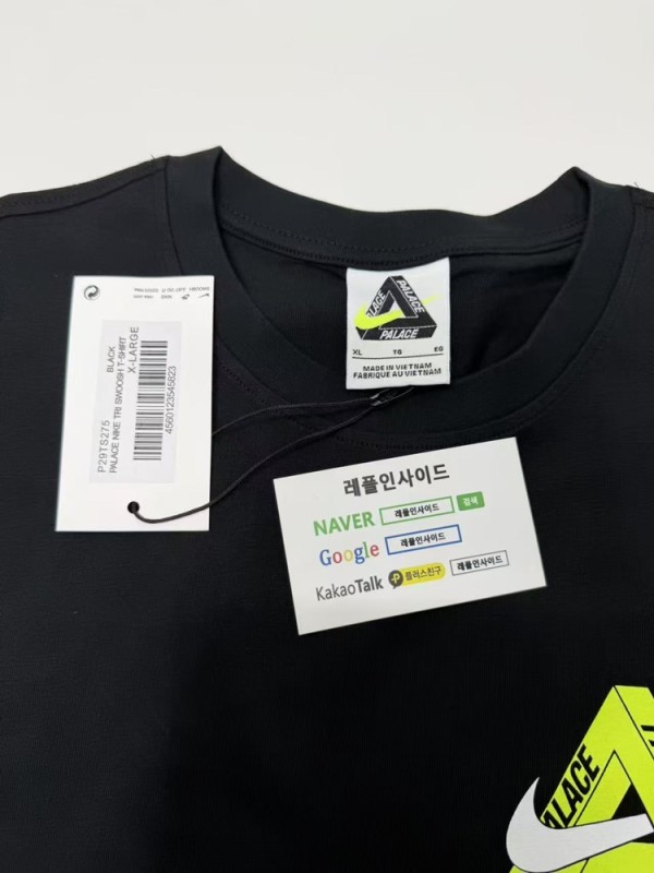 레플리카 명품 [NIKE] 팔라스 x 나이키 트라이 스우시 티셔츠 블랙 / 차콜 / 연그레이 / 화이트 4컬러 남녀공용 디테일 실사! - 로고 실사 5