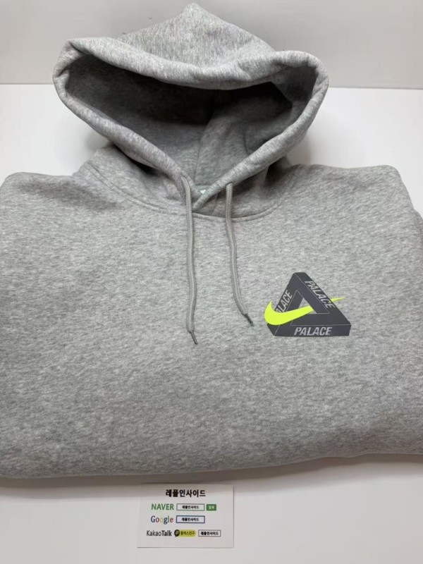 레플리카 명품 [NIKE] 팔라스 x 나이키 트라이 스우시 후드 그레이 말 실사 디테일! - 앞면 실사 1