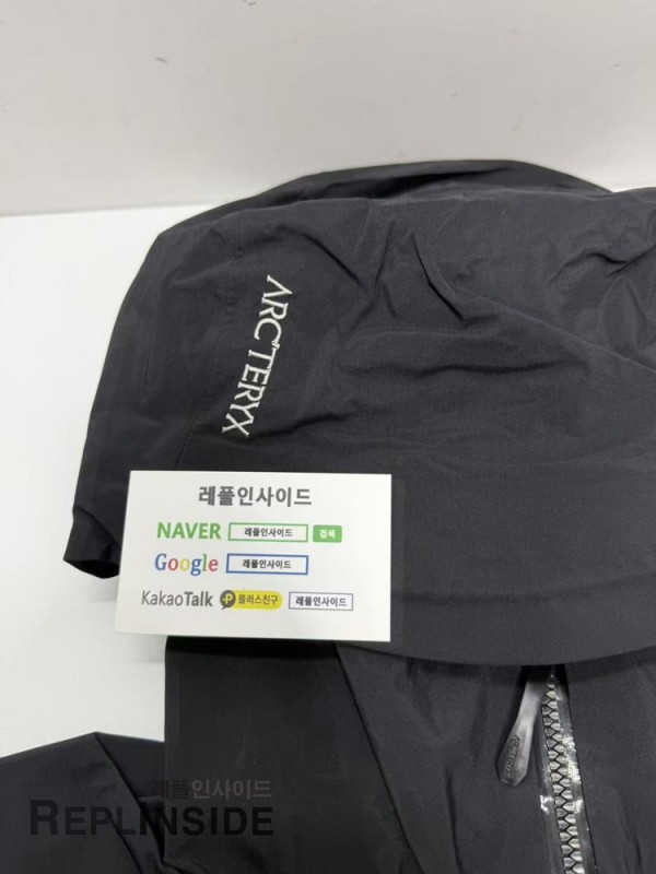 레플리카 명품 [ARCTERY] 아크테릭스 베타 BETA 자켓 블랙 / 핑크 / 퍼플 / 연그린 / 연블루 / 브라운 6컬러 남녀공용 실사 디테일! - 뒷면 실사 3