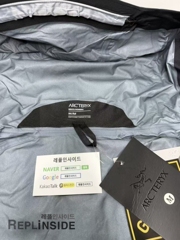 레플리카 명품 [ARCTERY] 아크테릭스 베타 BETA 자켓 블랙 / 핑크 / 퍼플 / 연그린 / 연블루 / 브라운 6컬러 남녀공용 실사 디테일! - 라벨 실사 8