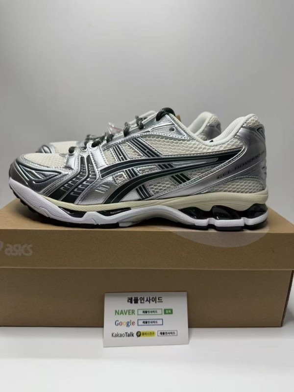 레플리카 명품 [ASICS] KITH x 젤 카야노 14 크림 스카라브 1203A566-100 남성용 (ZH공장) - 옆면 실사 2