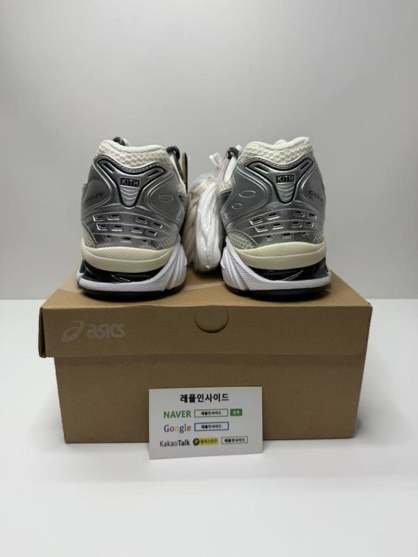 레플리카 명품 [ASICS] KITH x 젤 카야노 14 크림 스카라브 1203A566-100 남성용 (ZH공장) - 로고 실사 5