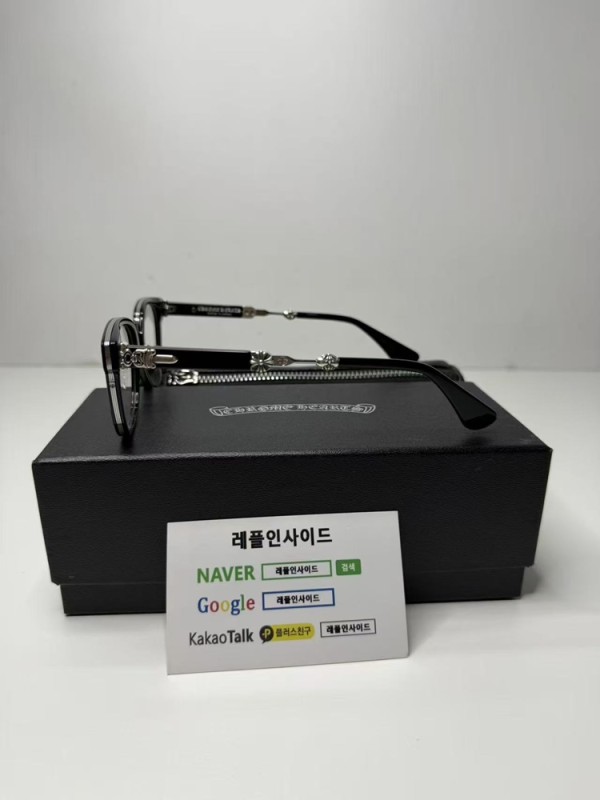 레플리카 명품 [Chrome Hearts] 크롬하츠 덕버터 DUCK BUTTER 925 안경 디테일 실사! - 뒷면 실사 3
