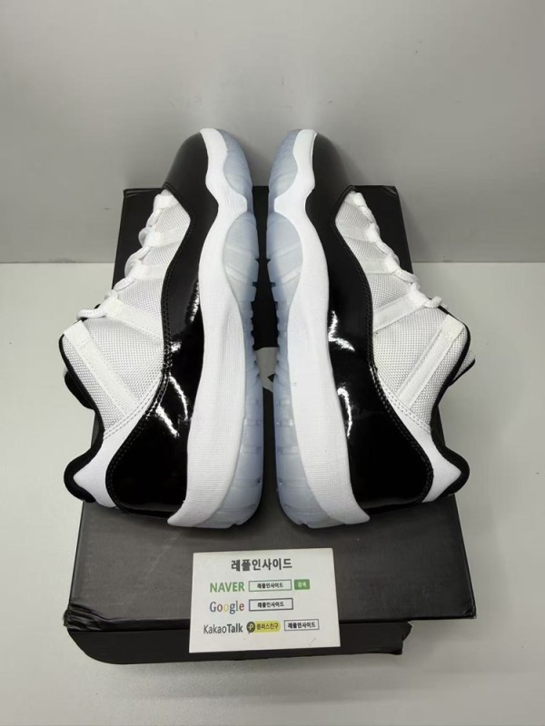 레플리카 명품 [AIR JORDAN] 에어조던11 레트로 로우 콩코드 528895-153 남녀공용 (X공장) 디테일 실사! - 포장 실사 7