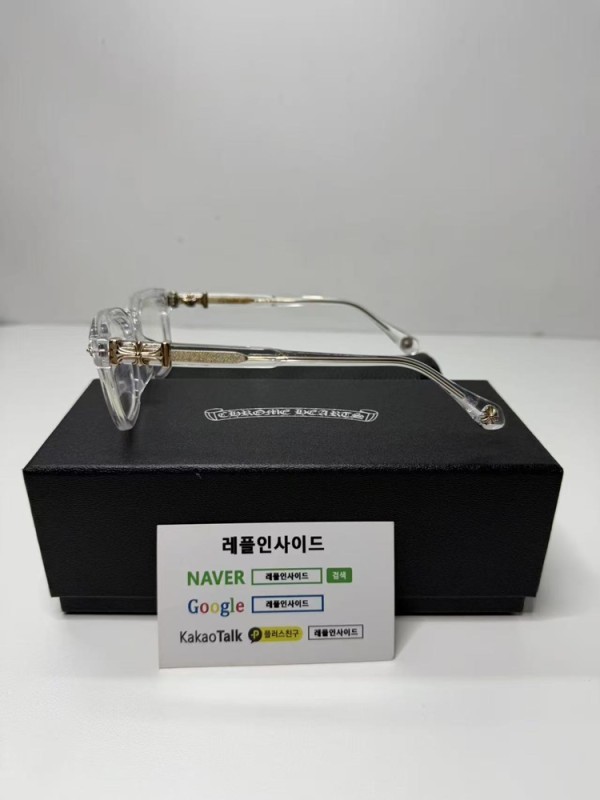 레플리카 명품 [Chrome Hearts] 크롬하츠 콕스 어커 COXUCKER 925 안경 디테일 실사! - 옆면 실사 2