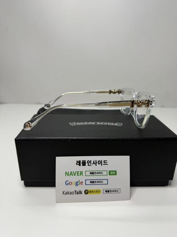 레플리카 명품 [Chrome Hearts] 크롬하츠 콕스 어커 COXUCKER 925 안경 디테일 실사! - 뒷면 실사 3