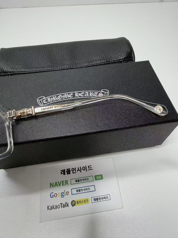레플리카 명품 [Chrome Hearts] 크롬하츠 콕스 어커 COXUCKER 925 안경 디테일 실사! - 디테일 실사 4