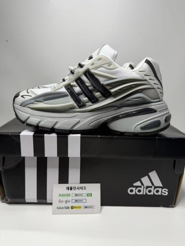 레플리카 명품 [ADIDAS] 아디다스 x 퍼렐 윌리엄스 아디스타 젤리피쉬 솔리드 그레이 코어 블랙 JP9265 남녀공용 실사! - 옆면 실사 2