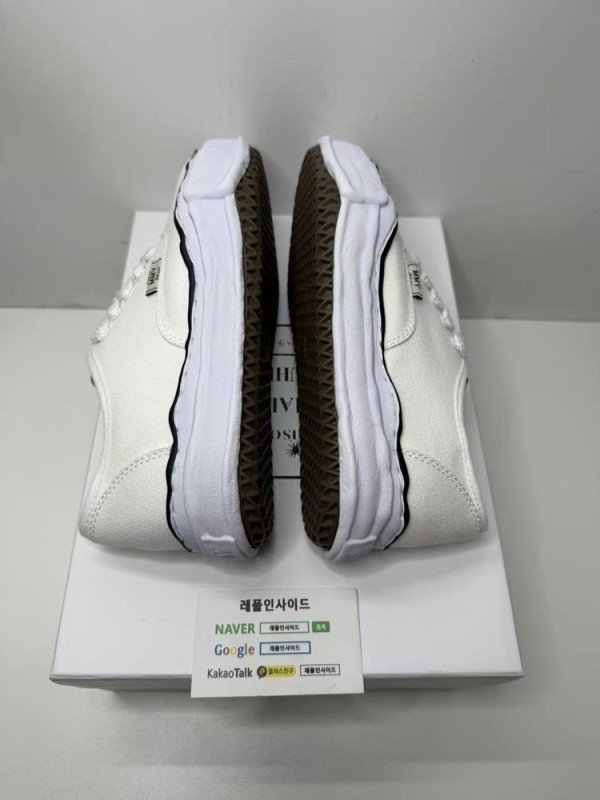 레플리카 명품 [MIHARA YASUHIRO] 미하라 야스히로 컨버스 로우컷 스니커즈 남녀공용 디테일 실사! - 포장 실사 7