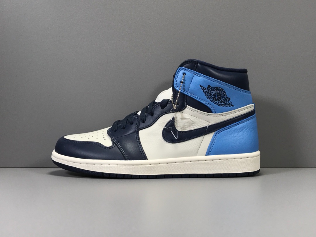 [AIR JORDAN] 에어조던1 레트로 하이 OG 옵시디언 블루 555088-140 남성용 (X공장)
