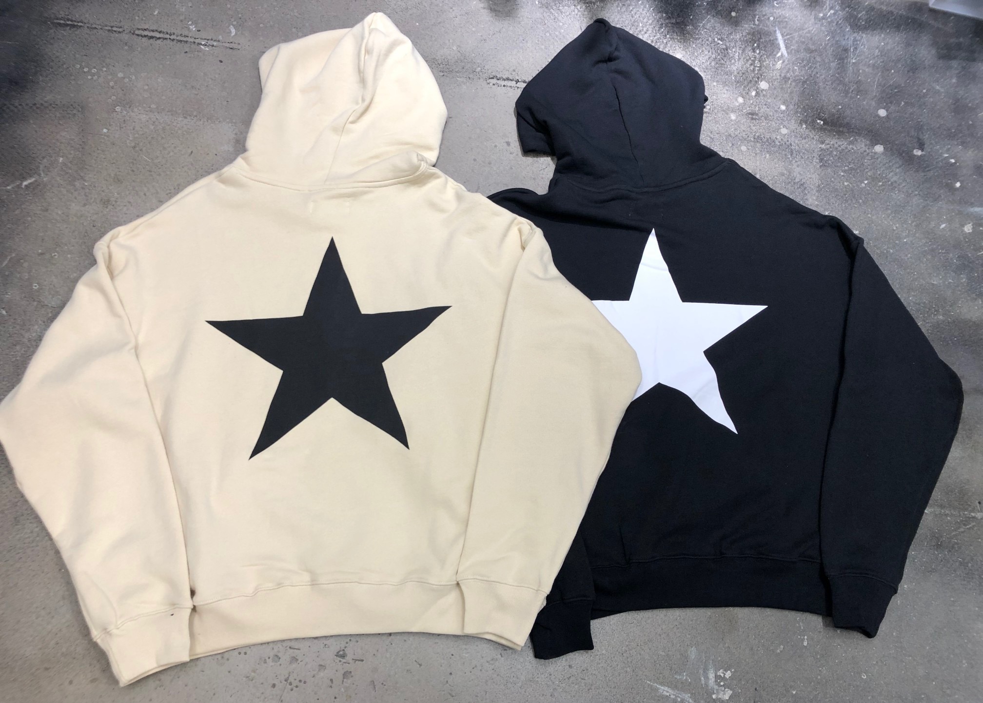 [Fear of God] 19FW 피어오브갓 F.O.G ESSENTIALS 별 후드 블랙/베이지 2컬러 남성용