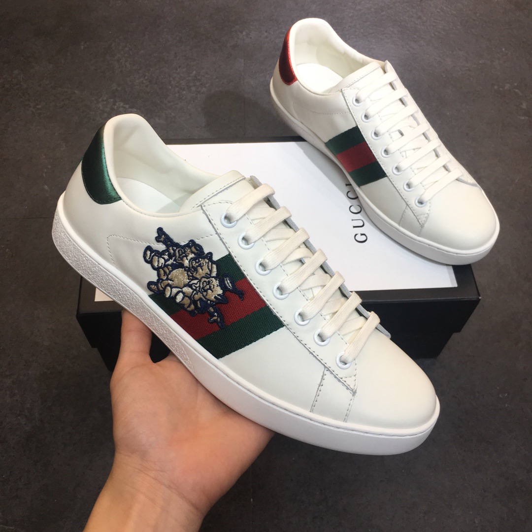 [GUCCI] 19SS 구찌 에이스 아기돼지 삼형제 스니커즈 ‎552868 DOPE0 9064 남녀공용
