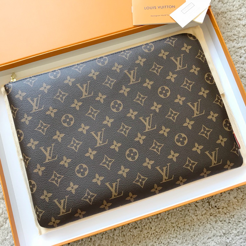 [LOUIS VUITTON] 루이비통 에띠 보야쥬 GM 클러치 백 M43442