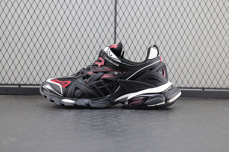 [BALENCIAGA] 19FW 발렌시아가 트랙2 트레이너 블랙/레드 남녀공용 (OK공장)