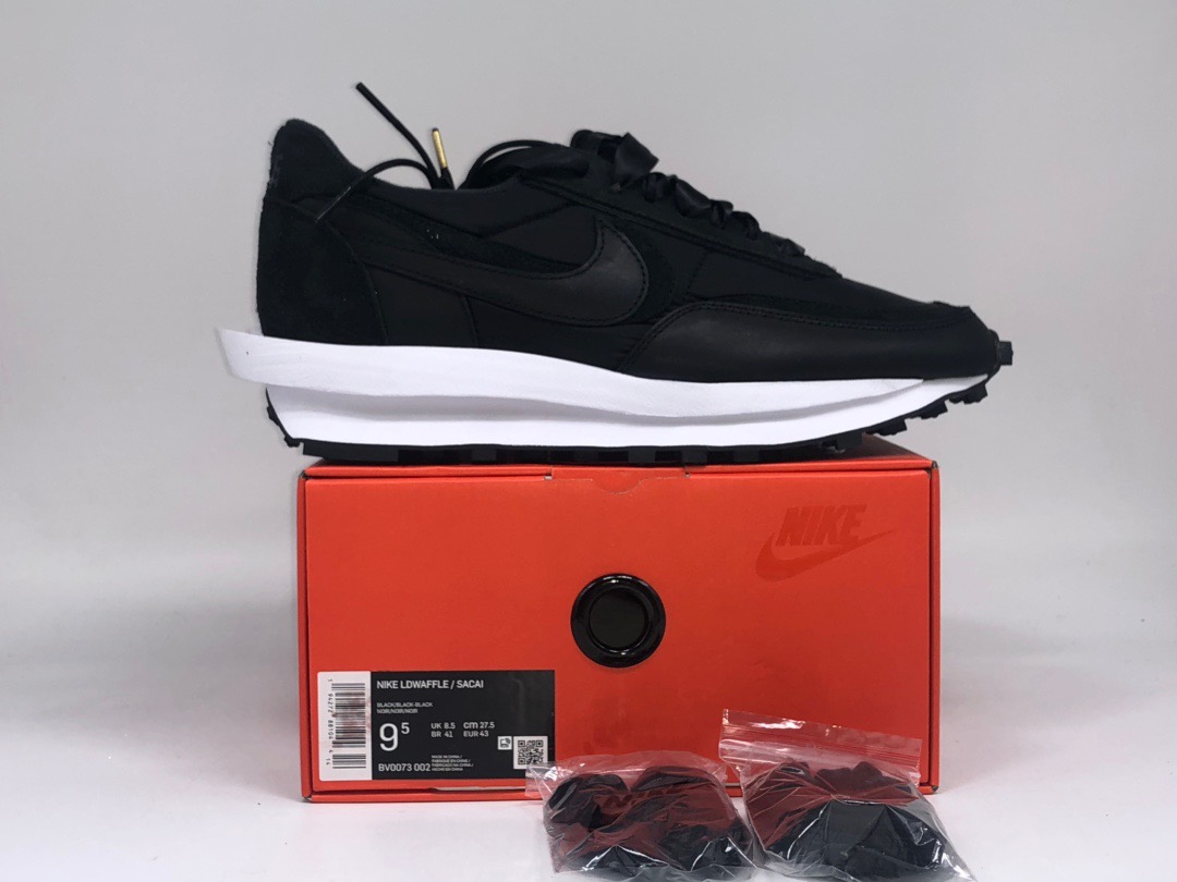 [NIKE] 나이키 X 사카이 LD 와플 블랙 나일론 BV0073-002 남녀공용 (TOP공장)