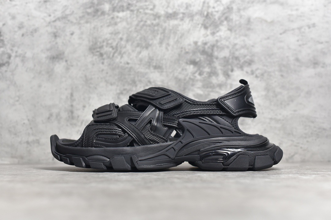 [BALENCIAGA] 20SS 발렌시아가 트랙 샌들 블랙 남녀공용 (PK공장)