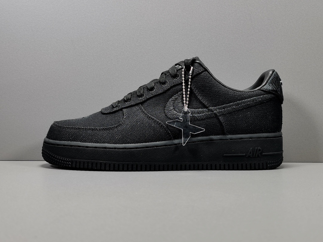 [NIKE] 나이키 x 스투시 에어포스1 로우 포실스톤 블랙 CZ9084-001 남녀공용 (X공장)