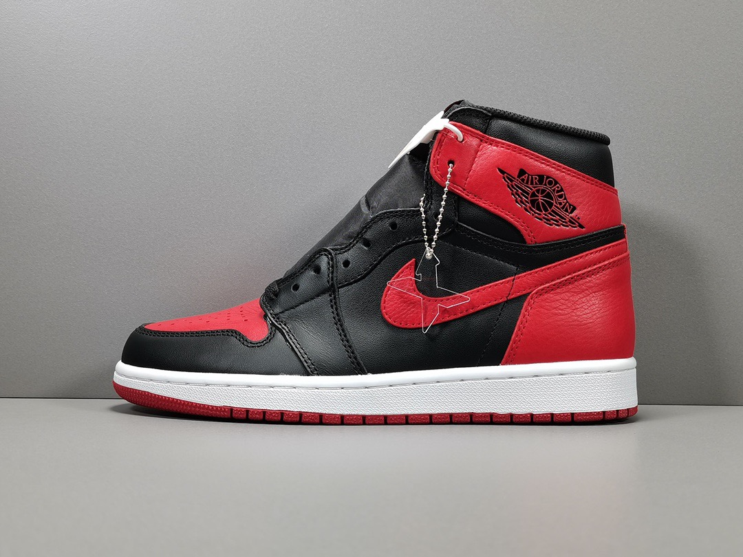 [AIR JORDAN] 에어조던1 레트로 하이 브레드 밴드 555088-001 남성용 (X공장)