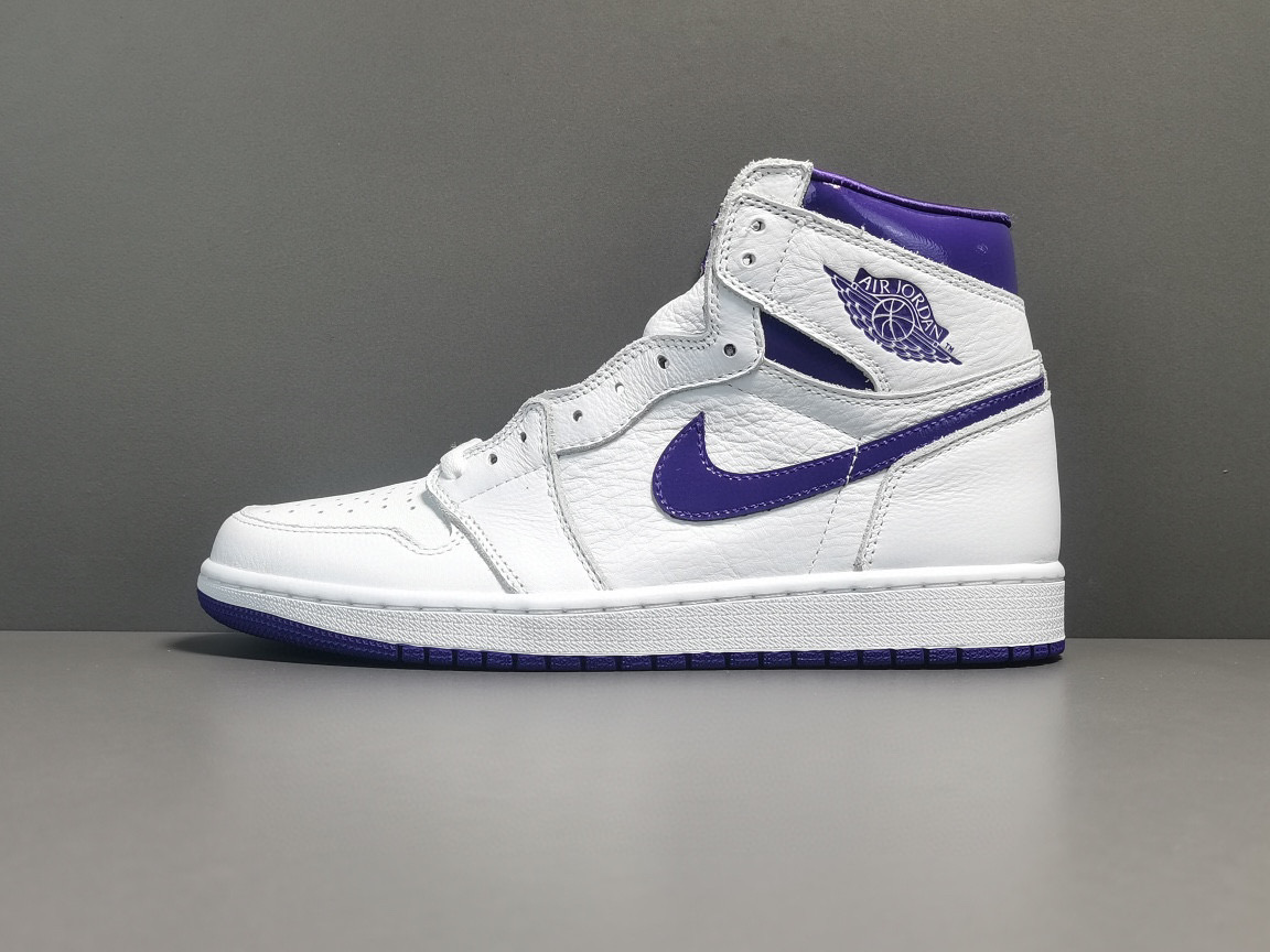 [AIR JORDAN] 에어조던1 하이 og 코트 퍼플 우먼스 CD0461-151 남녀공용 (OG공장)