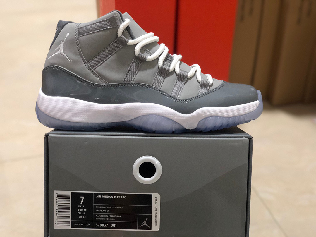 [AIR JORDAN] 에어조던11 리트로 쿨 그레이 CT8012-005 남성용