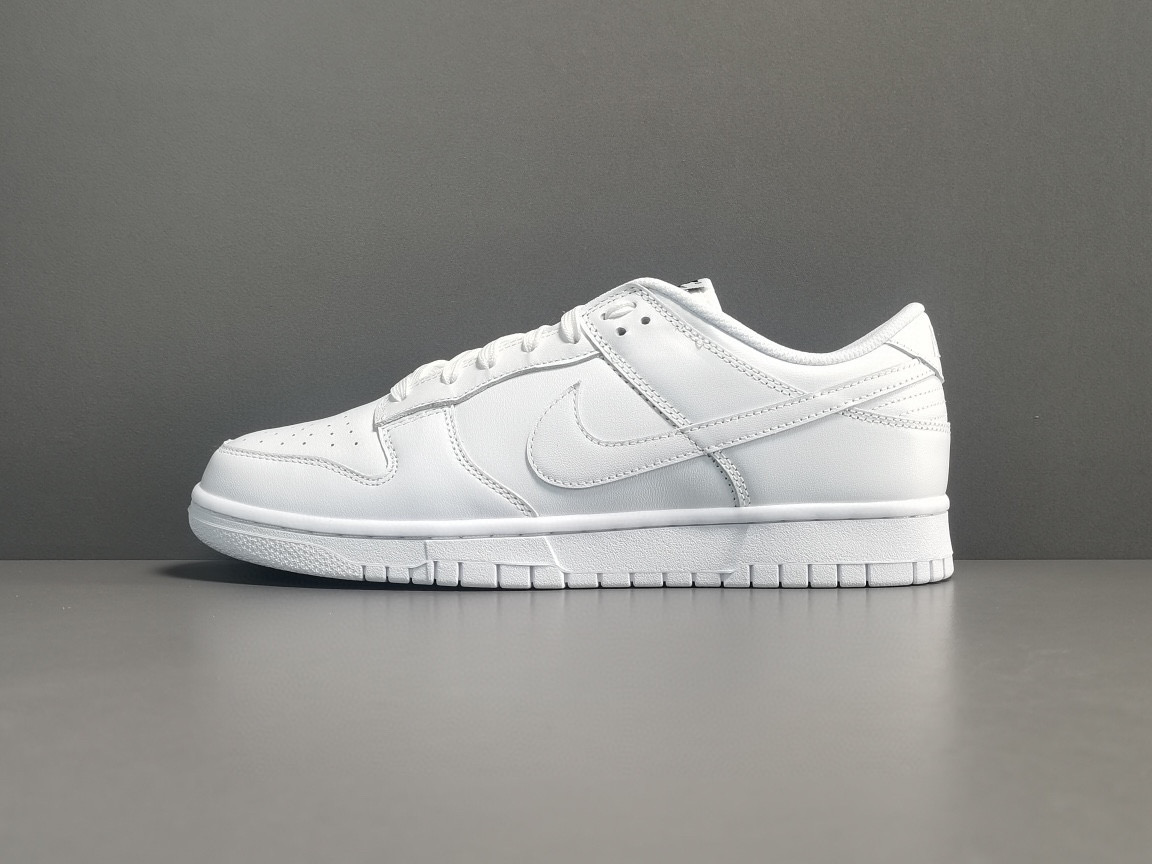 [NIKE] 나이키 덩크 로우 트리플 화이트 올흰 DD1503-109 남녀공용 (PKgod버전)