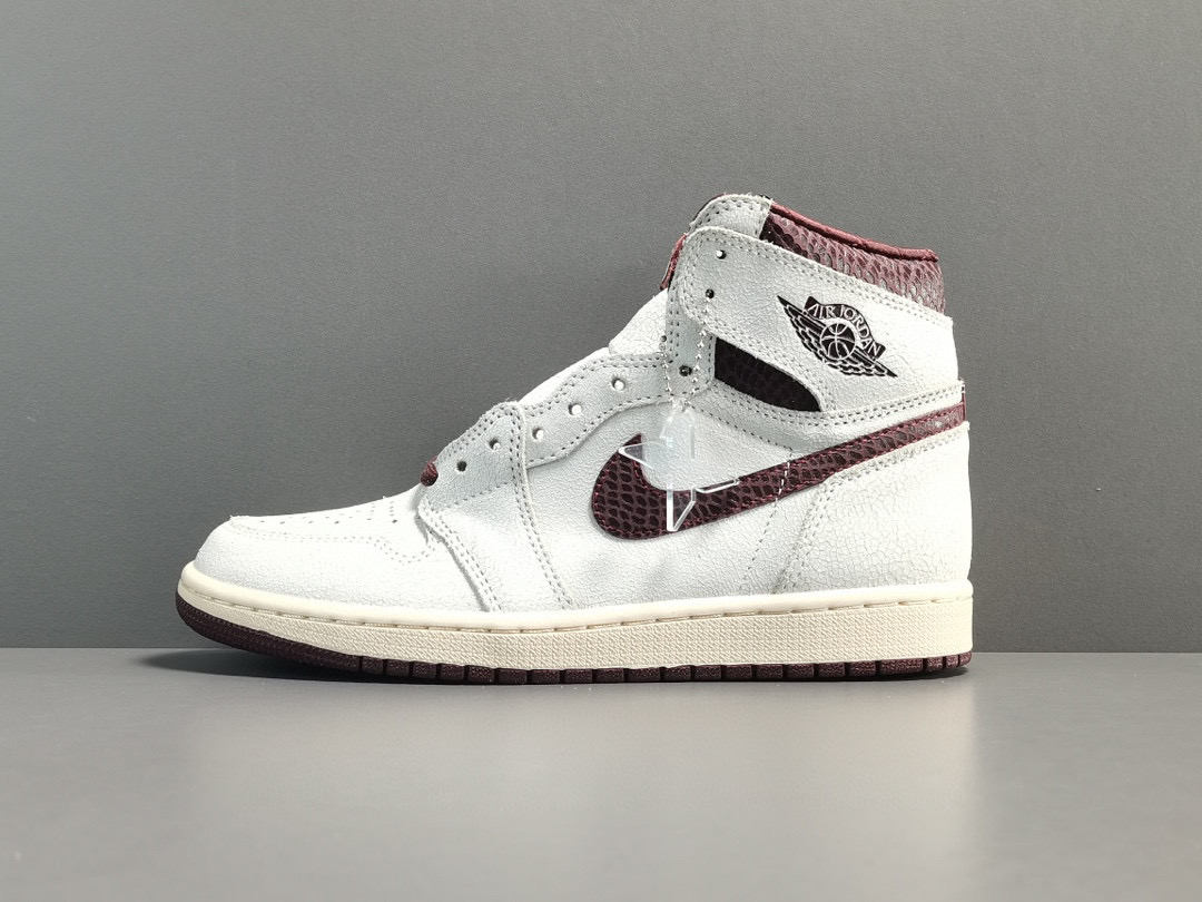 [AIR JORDAN] 아 마 마니에르 x 나이키 에어조던 1 하이 OG 버건디 DO7097-100 남녀공용 (X공장)