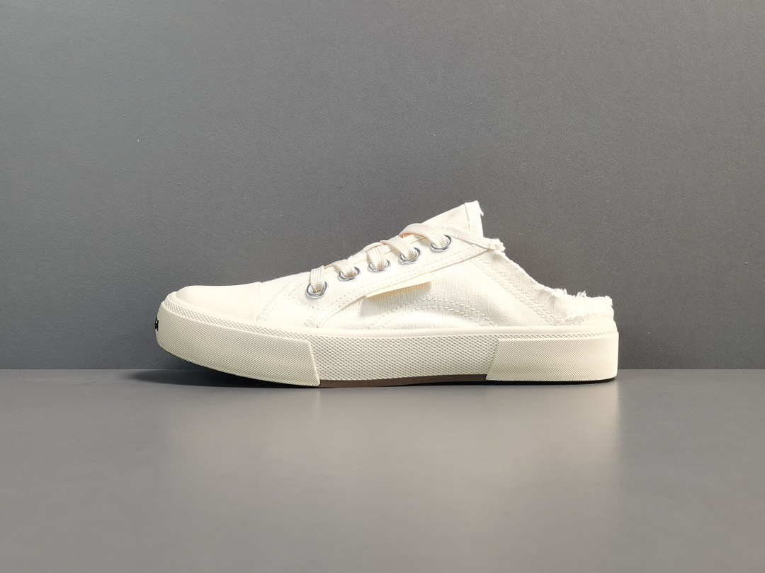 [BALENCIAGA] 발렌시아가 스피드 트레이너스 뮬 화이트 남녀공용