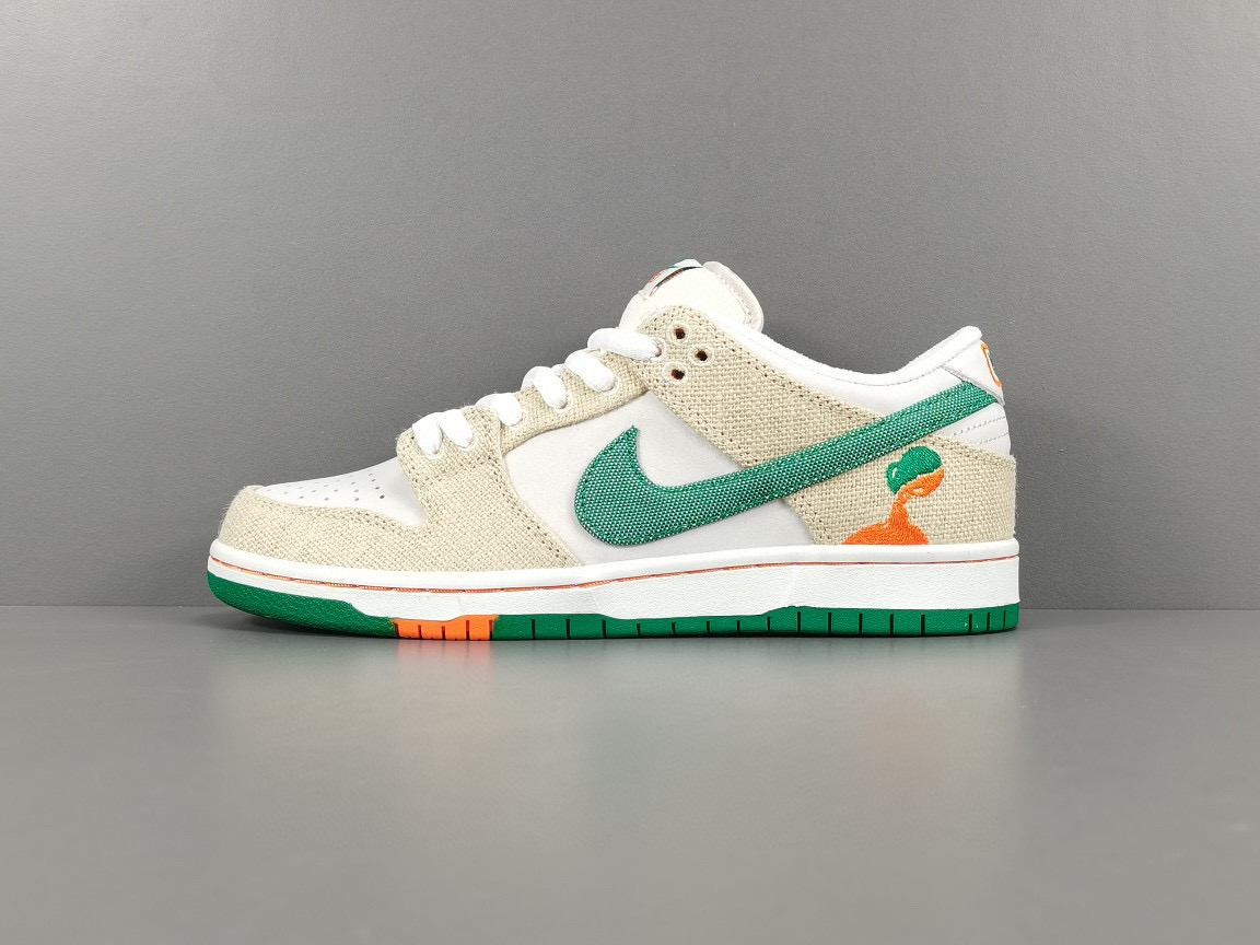 [NIKE] 나이키 x 하리토스 SB 덩크 로우 팬텀 앤 말라카이트 남녀공용