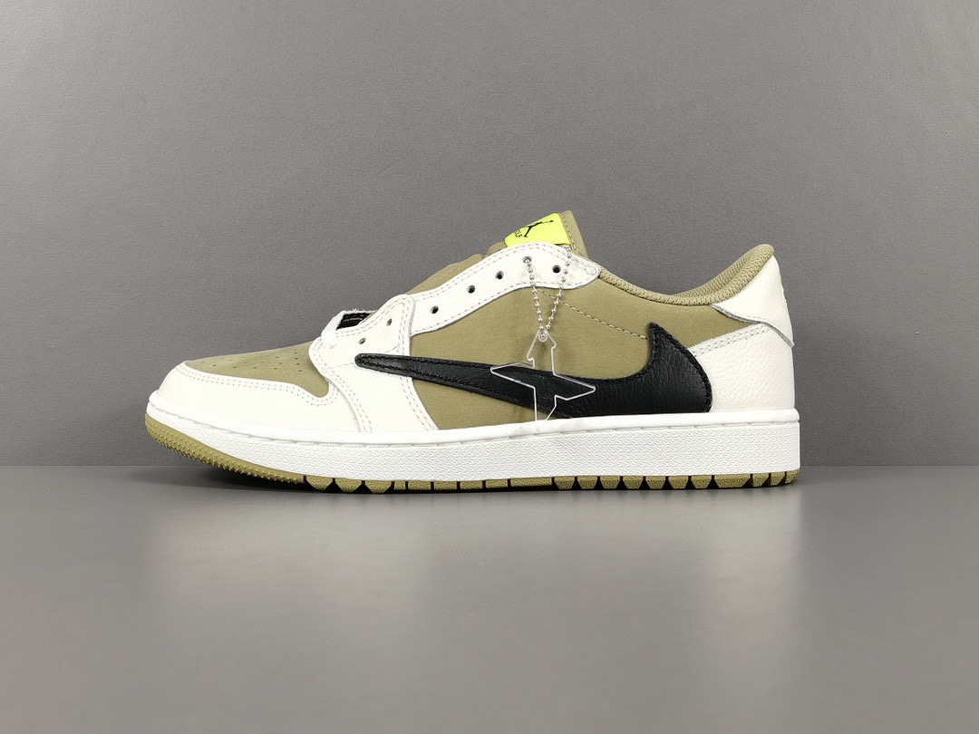 [AIR JORDAN] 트래비스 스캇 x 에어조던1 로우 골프 FZ3124-200 남성용 (X공장)