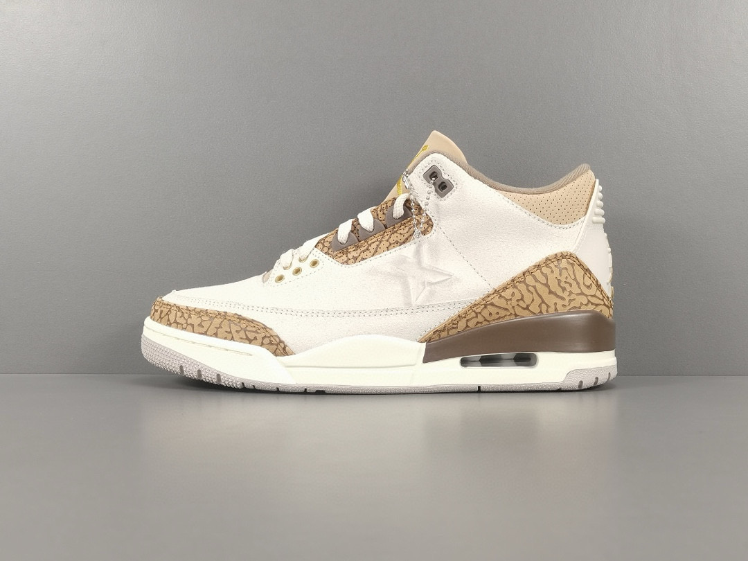 [AIR JORDAN] 에어조던3 레트로 팔로미노 오어우드 브라운 CT8532-102 남성용 (X공장)