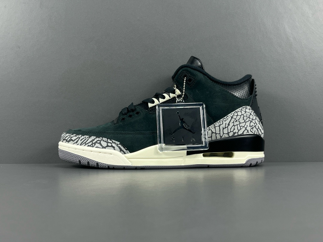 [AIR JORDAN] 에어조던3 레트로 오프 느와르 우먼스 블랙 CK9246-001 남녀공용 (OG공장)